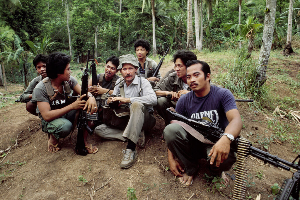 New People's Army insurgency. Philippines. Steve McCurry. MCCURRY_THE PURSUIT OF COLOR